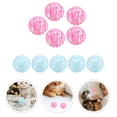 thumbnail image 4 of Miangastore 10pcs Cat Toy Ball with Bell Pet Toy Cats Ball Toy with Bell Plastic Cat Toy with Bell Random Color, 4 of 8