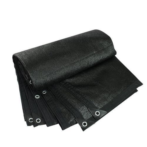 Tela de sombra, lona de malla resistente para sombra solar con material y ojales reforzados trampa de sombra para invernadero, planta, pérgola y sombrilla de patio trasero