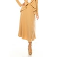 thumbnail image 5 of Women's Solid 2-Piece Blazer and Long Skirt Set ? Elegant and Professional, 5 of 8