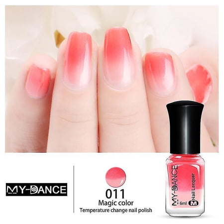 SHTUUYINGG Water-based Temperature Colour Changing Nail Polish Non