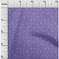 thumbnail image 2 of oneOone Rayon Violet Fabric Stars Sewing Material Print Fabric By The Yard 56 Inch Wide, 2 of 5