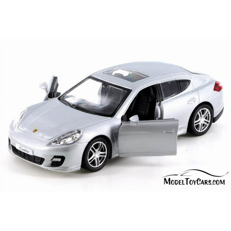 Porsche Panamera Turbo, Silver - RMZ City 555002 - Diecast Model