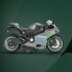 thumbnail image 3 of Motocicleta deportiva de aleación fundida 1/12, modelo de motocicleta con luz musical, colección de juguetes, decoración de vehículos, modelo de Hobby plata CUTICAT juguetes de fundición de motocicleta, 3 of 8
