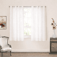 thumbnail image 1 of Cortinas Cortas Con Aros 2.00 X 1.35 M Alfer Home Jgo 2 Pzas Hecho En México, 1 of 1