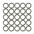 thumbnail image 3 of Car Engine Oil Drain Crush Flat Bonded Washer Gaskets 25pcs M18 Bronze Tone, 3 of 7