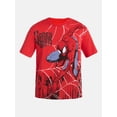 thumbnail image 5 of Spider-Man Men's Oversized Graphic Print Tee with Short Sleeves, Sizes S-3XL, 5 of 5