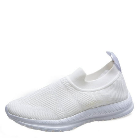 

KBKYBUYZ Women s Shoes Low-top Casual Fly-knit Socks Lightweight Lazy Walking Shoes Women s Shoes Summer Clearance