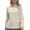 Beige, variant on Vivianyo HD Women's Fall Pluse Size Solid Tailored Button Down Shirt, Lapel Collar Long Sleeve Formal Woven Office Blouse for Women for Work, Women's Beige, Sizes S-5XL