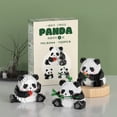 thumbnail image 1 of Panda Micro bloques de construcción Micro animales de juguete de construcción ladrillos Kawaii Panda figura creativa Diy Panda Micro bloques para adultos niños, 1 of 5