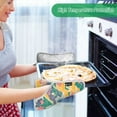 thumbnail image 2 of Yayeee Pot Holders Kitchen Heat Resistant with Pocket 7"x9.8" Cotton Oven Cooking Hot Pads, Yellow Floral Wave, 2 of 7