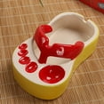thumbnail image 1 of WIFKLSIIPG Cute Ceramic Bowl Mini French Fries Plate Flip Flops Bowl Creative Plate Fun(Red), 1 of 3
