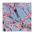 thumbnail image 4 of Acheng Pink Flowers Square Tablecloth 100% Polyester Fiber 36*36, 4 of 8