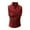 AG385# Red, variant on ZXLBBD Men's Vests Retro Button Collar Solid Color Sleeveless Fashion Vest Casual Outdoor Cozy Daily Wear