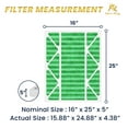 thumbnail image 2 of MervKing 20x20x1 Air Filter | MERV 11 | MPR 1000 - 1200 Ultra Pro | 12-Pack | Pleated HVAC AC Furnace Replacement Air Filters | Actual Size: 19.7" x 19.7" x 0.75", 2 of 6