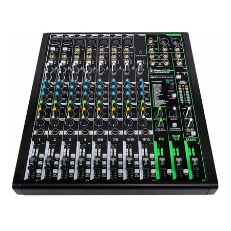 Mackie - ProFX12v3 Professional Effects Mixer with USB - Black