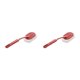 thumbnail image 4 of sweethay Gran oferta, 1 pieza, cepillo de esponja, mango largo, herramienta de de baño, fregador de fregadero de cocina para olla, cacerola, Rojo 2piezas sweethay CBP059440, 4 of 7