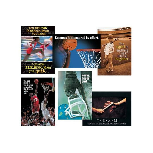 Trend Entreprises T-A67945 Sport-itude Argus Poster Combo Pack