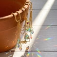 thumbnail image 4 of Single Potted Plant Suncatcher Hanging Ornament, Crystal Prism Rainbow Light Catcher for Windowsill Table Greenery Balcony, Minimalist Plant Decor Gift, 4 of 6