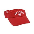 thumbnail image 1 of Kemp USA  White Visor with Guard Logo Embroidered in Red, 1 of 1
