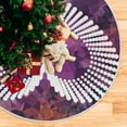 thumbnail image 5 of Coolnut Valentine's Day Heart Christmas Tree Skirt Home Decoration Large Round Christmas Tree Skirt for Holiday Party Home Christmas Day Ornaments,47.2", 5 of 6
