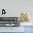 thumbnail image 2 of Figura de escritorio,Escultura abstracta de pensador para decoración de oficina y hogar.,sujetalibros decorativos,Sujetalibros decorativos para oficina,hogar,libros, 2 of 8