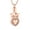 Rose Gold-White, variant on Owl Animal Cremation Urn Necklace for Ashes Crystal Memorial Keepsake Pendant Jewelry Cremation Necklace Jewelry with Funnel Filler Kit for Dad Mom Grandma
