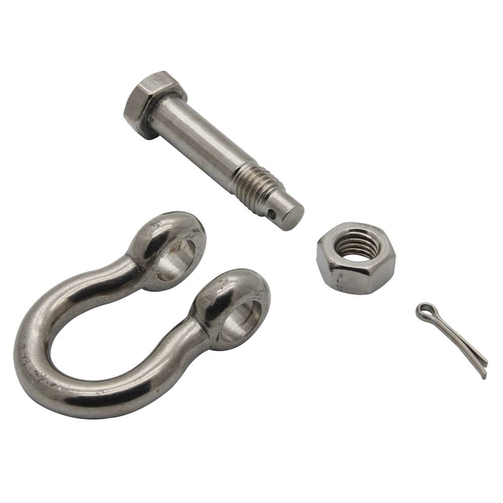 Extreme Max 3006.8387 BoatTector Stainless Steel Bolt-Type Anchor Shackle 7/8 