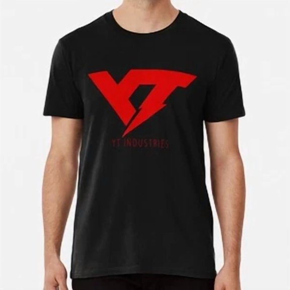 RARE Red Yt Industries S to 5XL Made in the USA T-Shirt