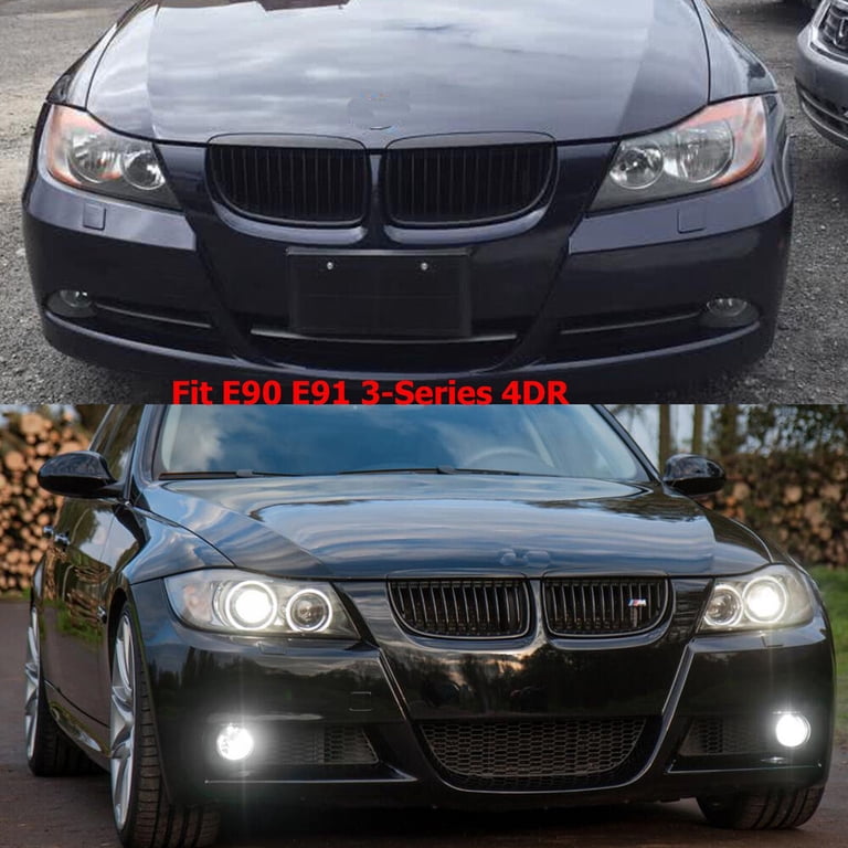 M-Style Side Skirts For BMW E90/E91 3 Series (2006-2011) - Unpainted Primed Pair