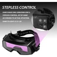 thumbnail image 3 of nipocaio Lunettes de Soudage Auto-Occultantes Masque de Protection des Yeux pour TIG MGM Lunettes de Soudage Professionnelles, 3 of 5