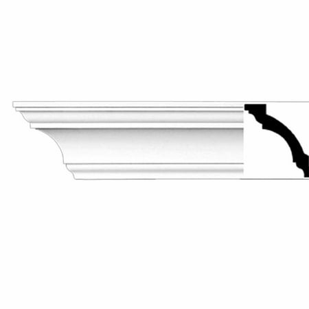 Cornice White Urethane 3 1/4