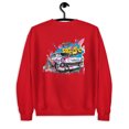 thumbnail image 2 of 🎨 Urban Graffiti Style Unisex Sweatshirt – Bold, Colorful Streetwear Fashion (Red, 2XL), 2 of 2