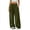 A-Army Green, variant on Women Sweatpants Pockets Drawstring Elastic Waist Straight Leg Joggers Adjustable Cuff Fall Casual Trousers