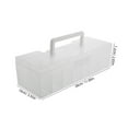 thumbnail image 2 of OULII Seed Storage Container Transparent Seed Packet Organizer Plastic Protection for Workspace Organization 1Pack, 2 of 8