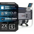 thumbnail image 6 of Pulsar 3,250-Watt Gasoline Powered Portable Generator, 6 of 6
