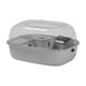 thumbnail image 3 of Hábitat de jaula de hámster portátil con hámster de hámster de casa portátil superior abierta gris, 3 of 8
