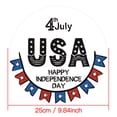 thumbnail image 3 of huayou America Flag Patriotic Wooden Wall Sign, 16th of July Red White Blue Star Door Hanger Decoration, for Wall, Porch, Walkway, Window, Front Door, Outdoor Indoo Home Decor, 3 of 7