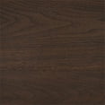 thumbnail image 3 of Pemberly Row Walnut Veneer Wood Dining Bench with Trestle Base, 3 of 5