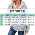 thumbnail image 3 of Lumtrix Women'S Sherpa Lined Full Zip Hoodie Warm Fleece Hooded Sweatshirt Casual Trendy Winter Thick Coat With Pocket Royal Blue XL, 3 of 9