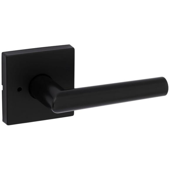 Cerradura de Puerta Kwikset 730MILSQT-514 Manija Milan de Hierro Negro