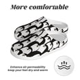 thumbnail image 6 of Lsque Cartoon Penguin Pattern Womens Comfort Cotton on Scuff With Memory Foam and Anti-skid Sole Slipper-37/38, 6 of 7