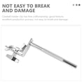thumbnail image 4 of OULII Extension Cowbell Clip Cowbell Holder Clip in Silver 1Pcs for Practice, 4 of 8