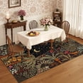 thumbnail image 2 of Hasoo Brown 5x7 Jungle Rugs for Living Room Washable Non Slip Forest Anmial Print Bedroom Indoor Modern Carpet, 2 of 5