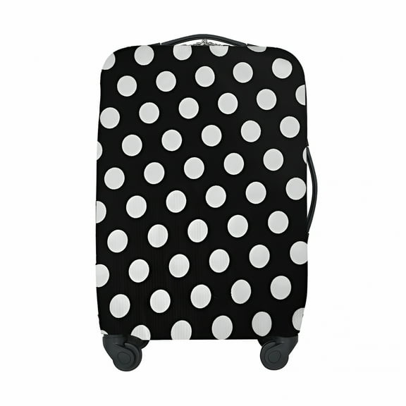 GASTROPOD Travel Luggage Cover Suitcase Protector, Washable Suitcase Cover Fits 26-28 Inch Luggage, Elastic Suitcase Protective Cover (Dot)
