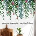 thumbnail image 4 of Teissuly Green Plant Pattern Removable Wall Sticker Bedroom Living Room Decoration Ks024, 4 of 7