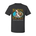 thumbnail image 2 of Wild Bobby, Hooked For Life Matthew 4:19 Quotes, Inspirational/Christian, Men's Graphic Tees, Charcoal, 5XL, 2 of 3