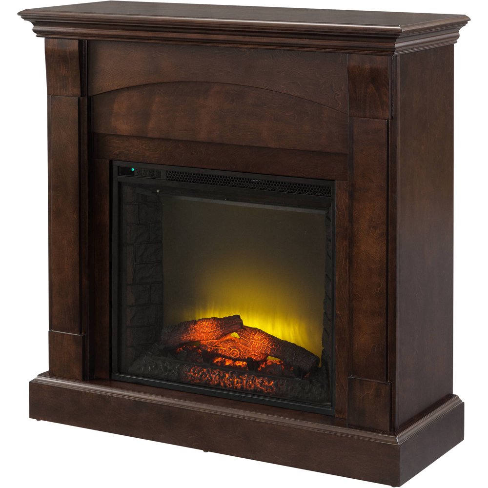 Prokonian Electric Fireplace with 44" 'Mahogany Mantel