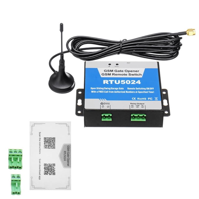 Gate Opener,Call Sms Command Switch Free Call Door On/off Switch Free Command Support 850/900/1800/1900mhz Remote On/off Switch Sms Command Support Free Call Sms Opener Remote Wyan Simbae