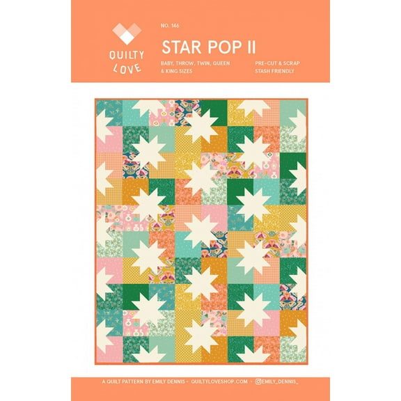 Star Pop II Quilt Pattern