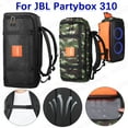 thumbnail image 2 of For JBL Partybox 310 Portable Bluetooth Speaker Storage Bag Backpack Large Capacity Foldable Waterproof Travel Carrying Case Bag for Partybox 310, 2 of 6
